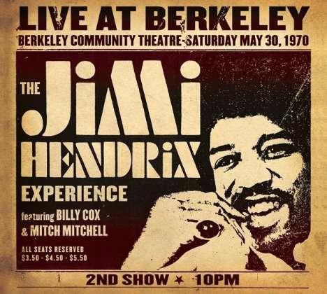 Jimi Hendrix (1942-1970): Live At Berkeley, CD