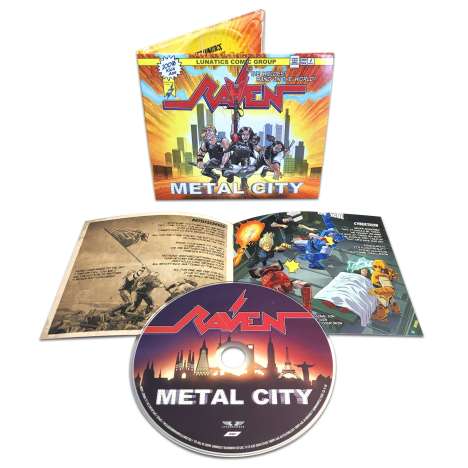 Raven: Metal City, CD