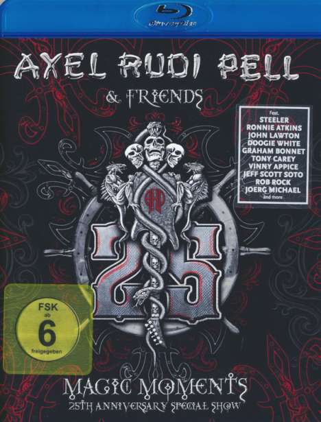 Axel Rudi Pell: Magic Moments (25th Anniversary Special Show), Blu-ray Disc