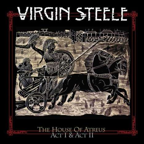 Virgin Steele: The House Of Atreus Act I &amp; Act II, 3 CDs