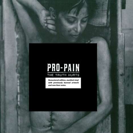 Pro-Pain: The Truth Hurts (Re-Release) (remastered) (Marbled Vinyl), 1 LP und 1 CD