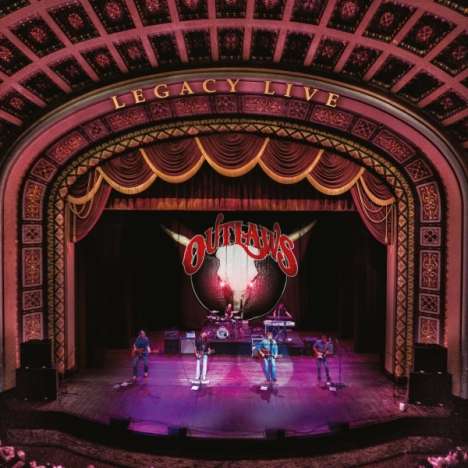 The Outlaws (Southern Rock): Legacy Live (Limited Edition) (Red W/ White Streaks Vinyl), 3 LPs