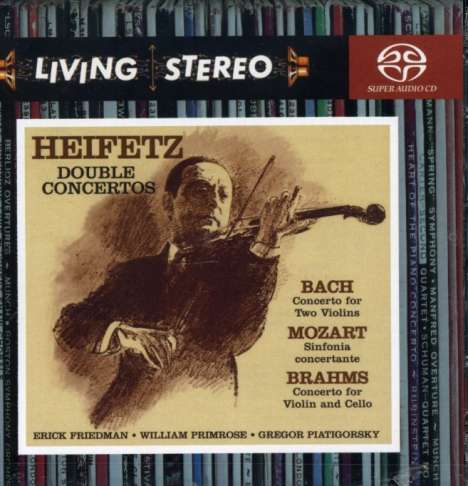 Jascha Heifetz - Double Concertos, Super Audio CD