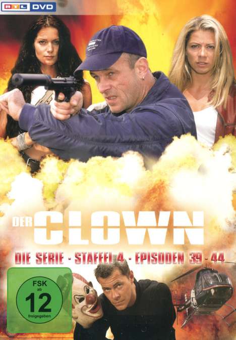 Der Clown - Die Serie Staffel 4, 2 DVDs