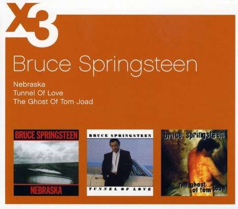 Bruce Springsteen: Nebraska / Tunnel Of Love / Ghost Of Tom Joad, 3 CDs