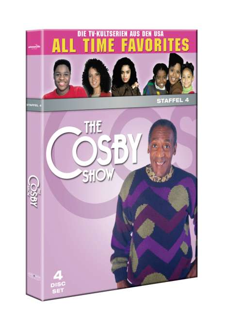 The Cosby Show Season 4, 4 DVDs