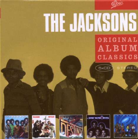 The Jacksons (aka Jackson 5): Original Album Classics, 5 CDs
