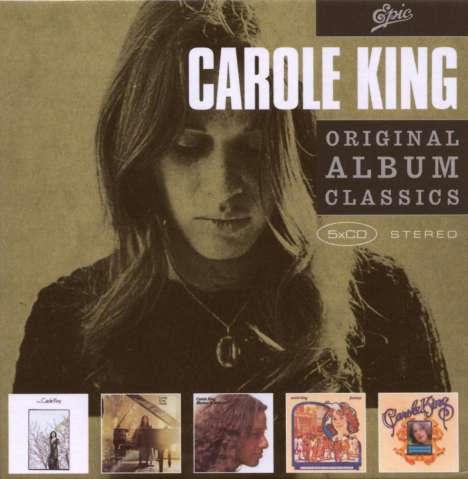 Carole King: Original Album Classics Vol.1, 5 CDs