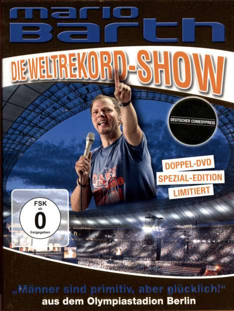 Mario Barth: Die Weltrekord-Show, 2 DVDs