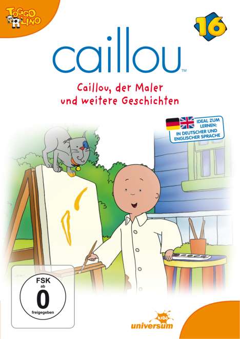 Caillou Vol.16, DVD
