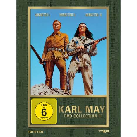 Karl May Collector's Box 3 (Winnetou I-III), 3 DVDs
