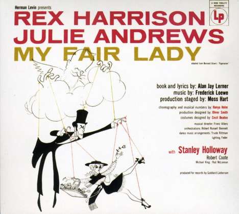 Frederick Loewe (1901-1988): Musical: My Fair Lady (Original 1956 Broadway Cast Recording), CD