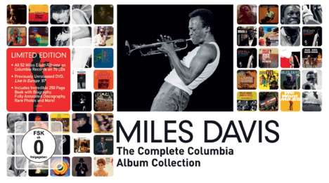 Miles Davis (1926-1991): The Complete Columbia Album Collection (Limited Edition 70CD + DVD), 70 CDs und 1 DVD