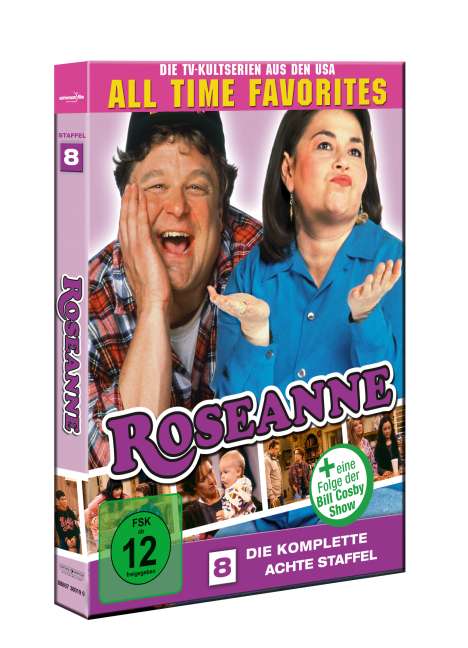 Roseanne Season 8, 4 DVDs