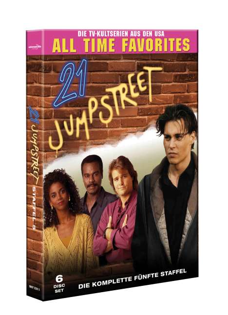 21 Jump Street Season 5, 6 DVDs