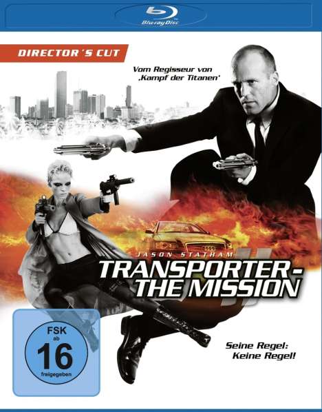 The Transporter - The Mission (Director's Cut) (Blu-ray), Blu-ray Disc