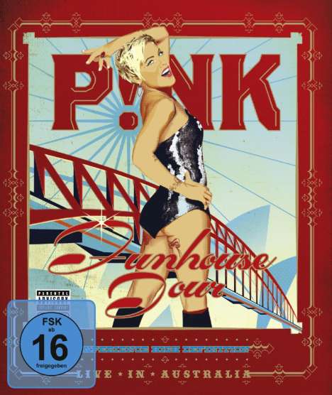P!nk: Funhouse Tour: Live In Australia, Blu-ray Disc