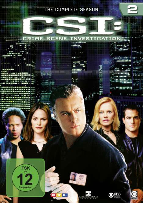 CSI Las Vegas Season 2, 6 DVDs
