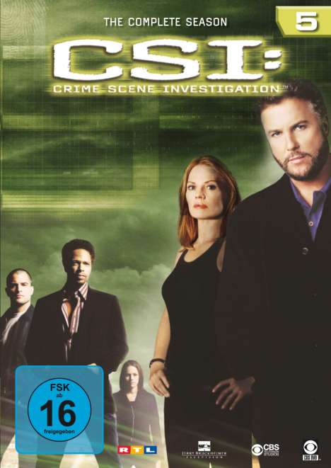 CSI Las Vegas Staffel 5, 6 DVDs