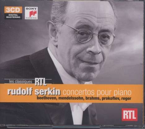 Rudolf Serkin - Concertos pour Piano, 3 CDs