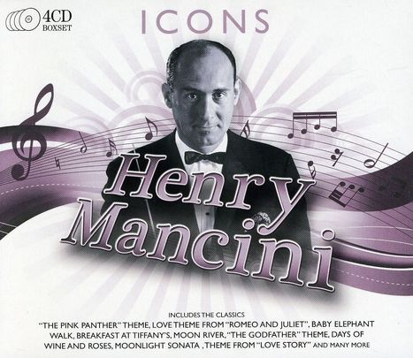 Henry Mancini (1924-1994): Icons, 4 CDs