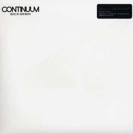 John Mayer: Continuum + 1 (180g), 2 LPs
