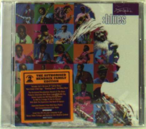 Jimi Hendrix (1942-1970): Blues (Deluxe Ed.)(CD + DVD), 1 CD und 1 DVD