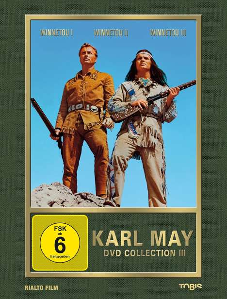 Karl May Collection Box 3: Winnetou I-III, 3 DVDs