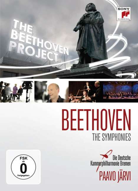 Ludwig van Beethoven (1770-1827): Das Beethoven-Projekt (Symphonien &amp; Dokumentation), 4 DVDs
