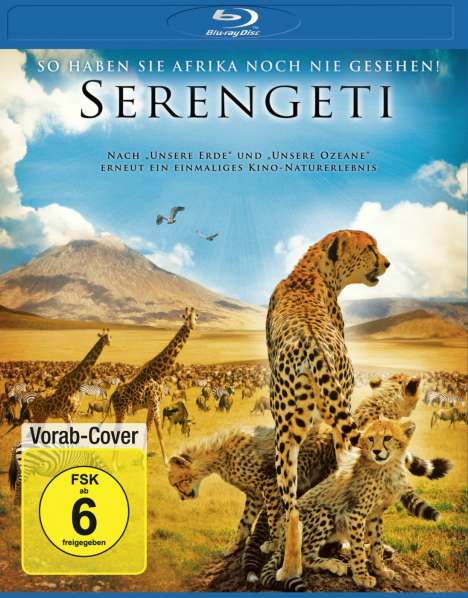 Serengeti (2010) (Blu-ray), Blu-ray Disc