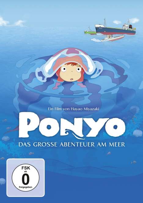Ponyo - Das große Abenteuer am Meer, DVD