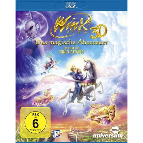 Winx Club - Das magische Abenteuer (3D Blu-ray), Blu-ray Disc