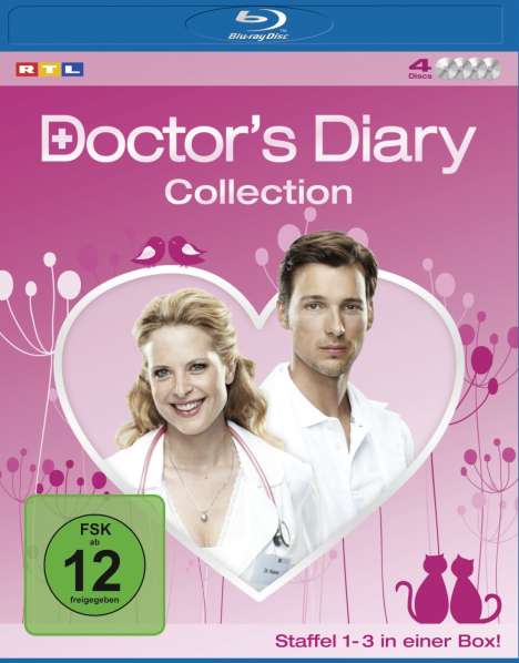 Doctor's Diary Staffel 1-3 (Komplettbox) (Blu-ray), 4 Blu-ray Discs