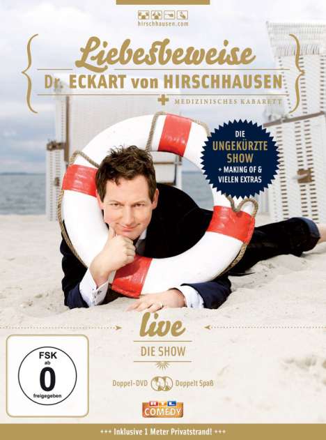 Eckart von Hirschhausen - Liebesbeweise, 2 DVDs