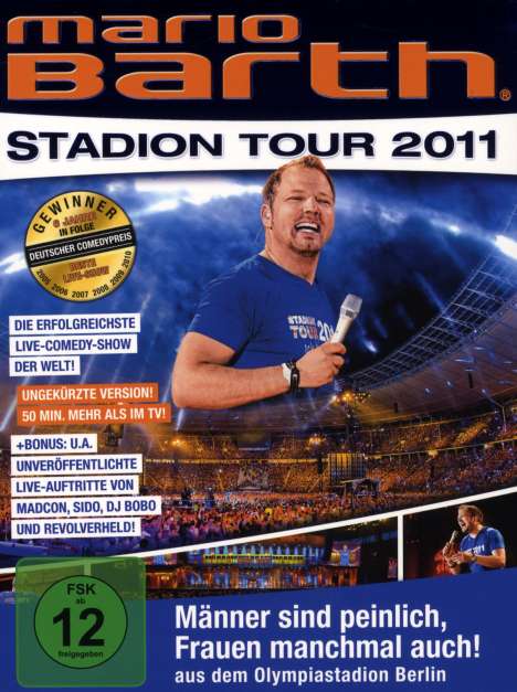 Mario Barth: Stadion Tour 2011 - Männer sind peinlich ..., 2 DVDs