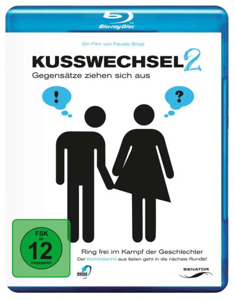 Kusswechsel 2 - Gegensätze ziehen sich an (Blu-ray), Blu-ray Disc