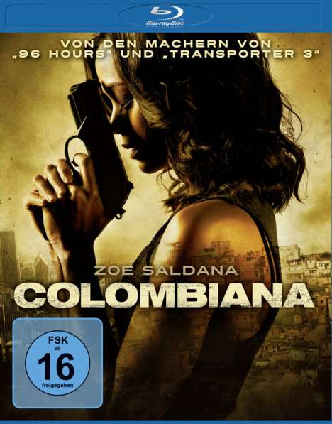 Colombiana (Blu-ray), Blu-ray Disc
