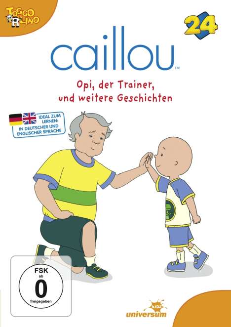 Caillou Vol.24: Opi, der Trainer, DVD