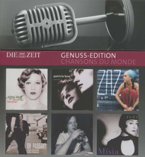 Die Zeit: Genuss-Edition Chansons Du Monde, 6 CDs