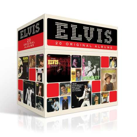 Elvis Presley (1935-1977): 20 Original Albums (The Perfect Elvis Presley Collection) (Original Cover), 20 CDs