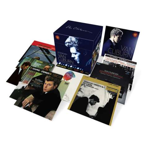 Van Cliburn - Complete Album Collection, 28 CDs und 1 DVD