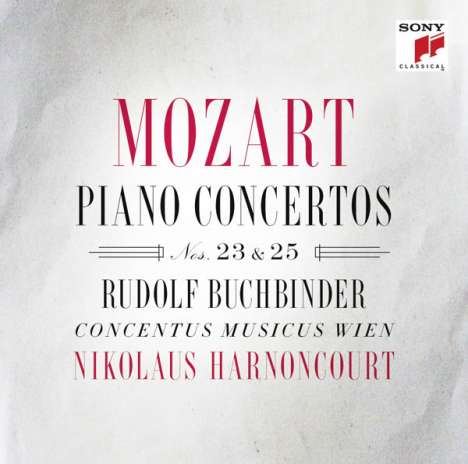 Wolfgang Amadeus Mozart (1756-1791): Klavierkonzerte Nr.23 &amp; 25, CD