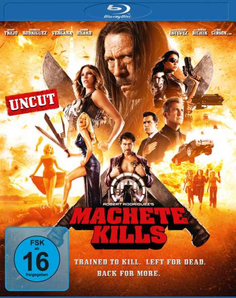 Machete Kills (Blu-ray), Blu-ray Disc