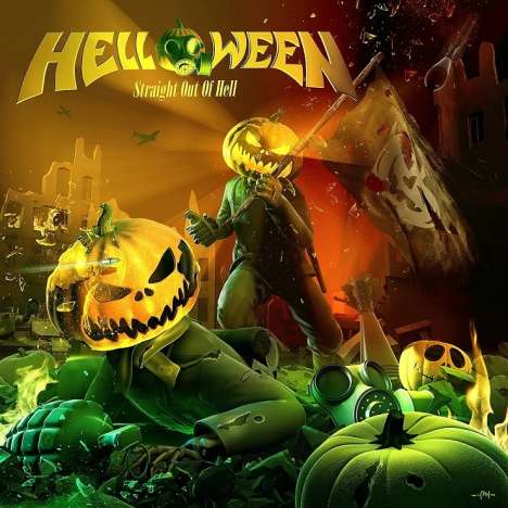 Helloween: Straight Out Of Hell (Limited Edition) (Orange Vinyl), 2 LPs