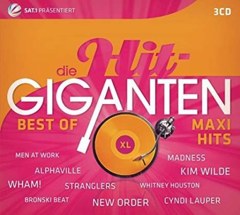 Die Hit-Giganten - Best of Maxi Hits, 3 CDs