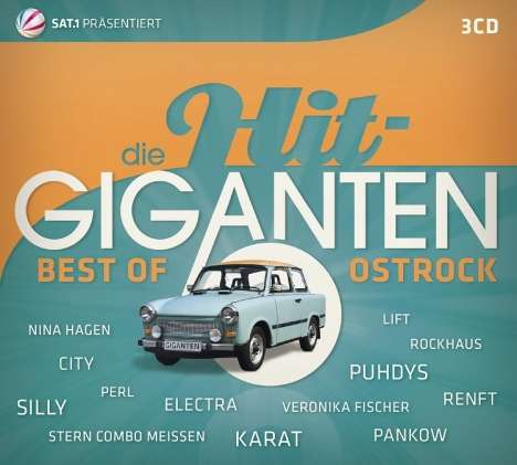 Die Hit Giganten: Best Of Ostrock, 3 CDs