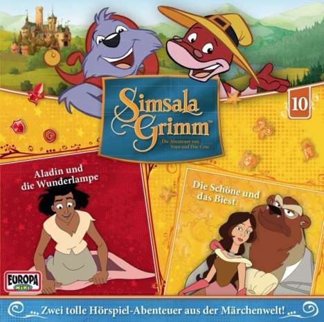 10/ Aladin und die Wunderlampe / Die Schöne und das Biest, CD