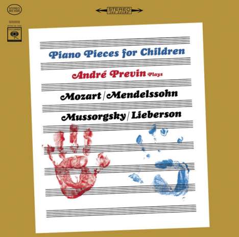 Andre Previn - Piano Pieces for Children, CD