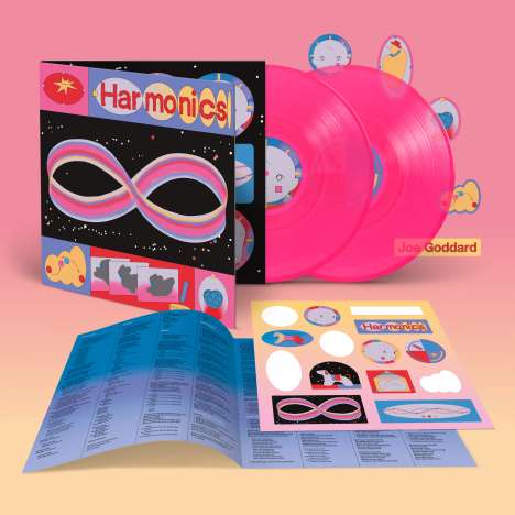 Joe Goddard: Harmonics (Limited Indie Edition) (Transparent Pink Vinyl), 2 LPs