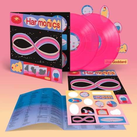 Joe Goddard: Harmonics (Limited Indie Edition) (Transparent Pink Vinyl) (+ signiertem Artprint, in Deutschland/Österreich exklusiv für jpc!), 2 LPs